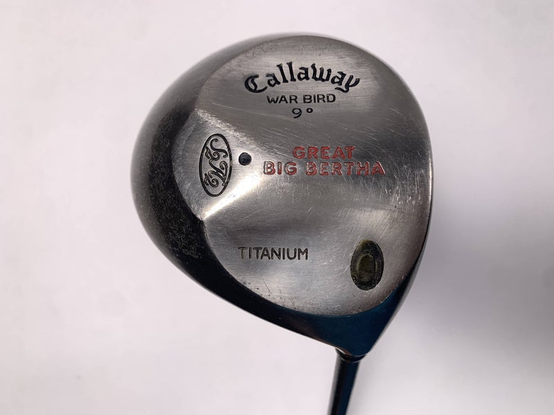 Callaway Original Great Big Bertha Driver 9* Mercury Performance Regular Mens RH