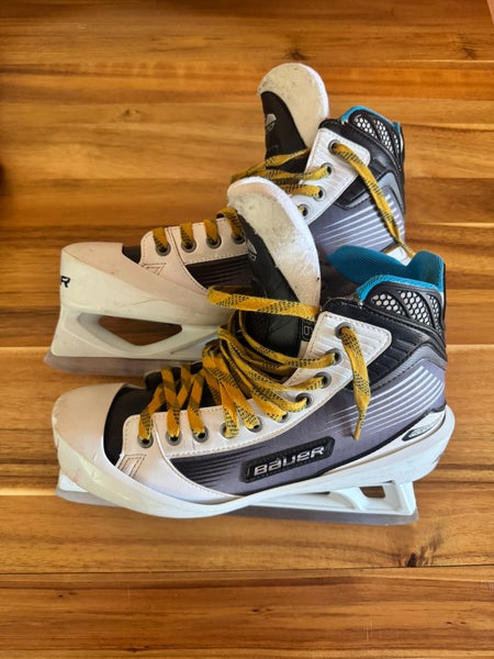 Bauer Reactor 4000 Goalie Skates 9.5 (Used)