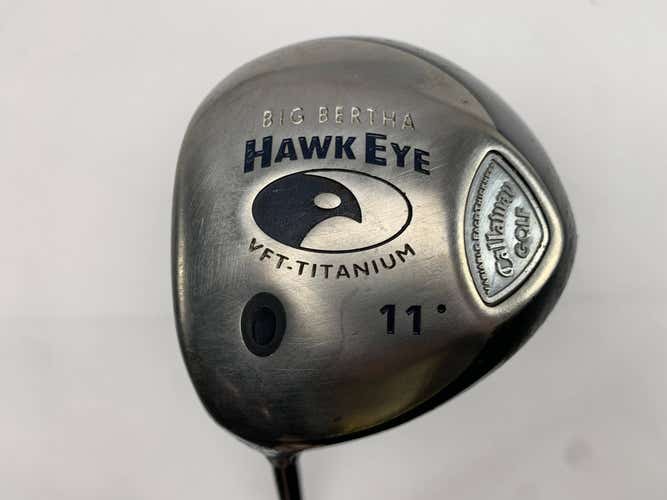 Callaway Hawkeye VFT Driver 11* System 60 Senior Graphite Mens LH