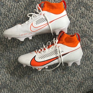 Syracuse Lacrosse Orange & White Nike Vapor Cleats