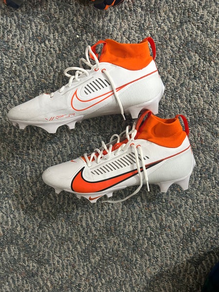 Syracuse Lacrosse Orange & White Nike Vapor Cleats