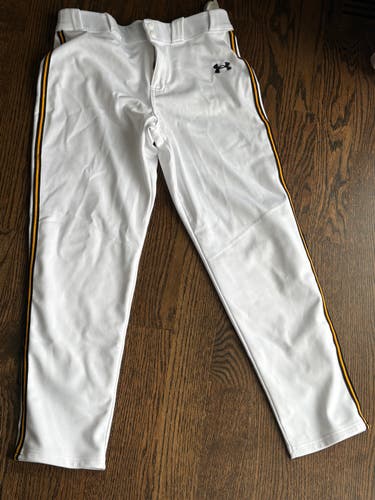 Cane's pants - White XL Youth Under Armour