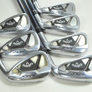 Callaway Apex 21 4-PW Iron Set Regular Flex RH Recoil Dart F3 Graphite # 206679
