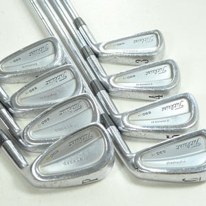 Titleist 690.CB Forged 3-PW Iron Set Stiff Flex Right DG S300 Steel # 206584