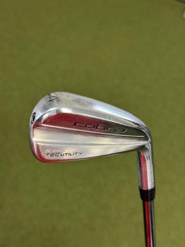 Cobra King Tec 4 Utility Iron Forged Recoil ESX 460 F4 Stiff Flex Graphite RH