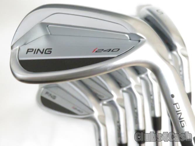 PING i240 Irons Black Dot NS PRO Modus3 Tour 115 Stiff Flex 5-P+U