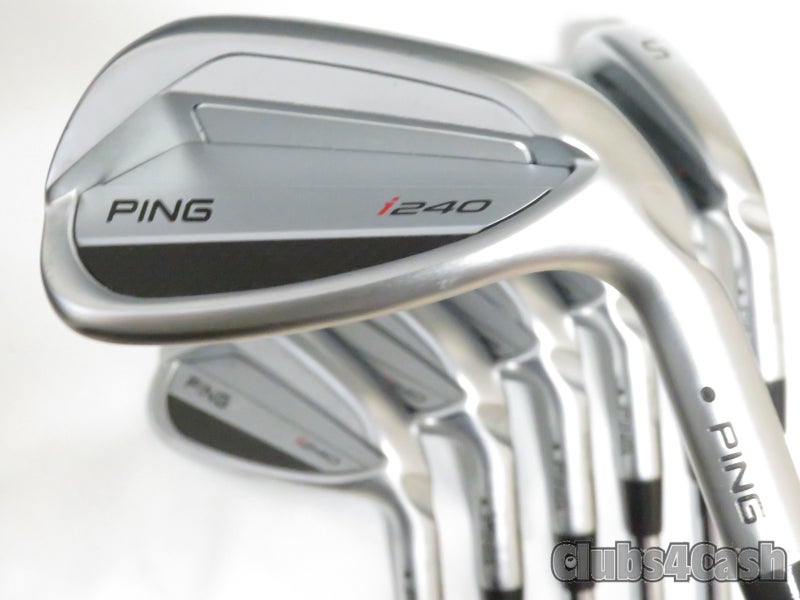 PING i240 Irons Black Dot NS PRO Modus3 Tour 115 Stiff Flex 5-P+U