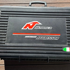 Nordica Dobermann Aggressor World Cup Ski Boots Size Mondo 25 Color Black brand new