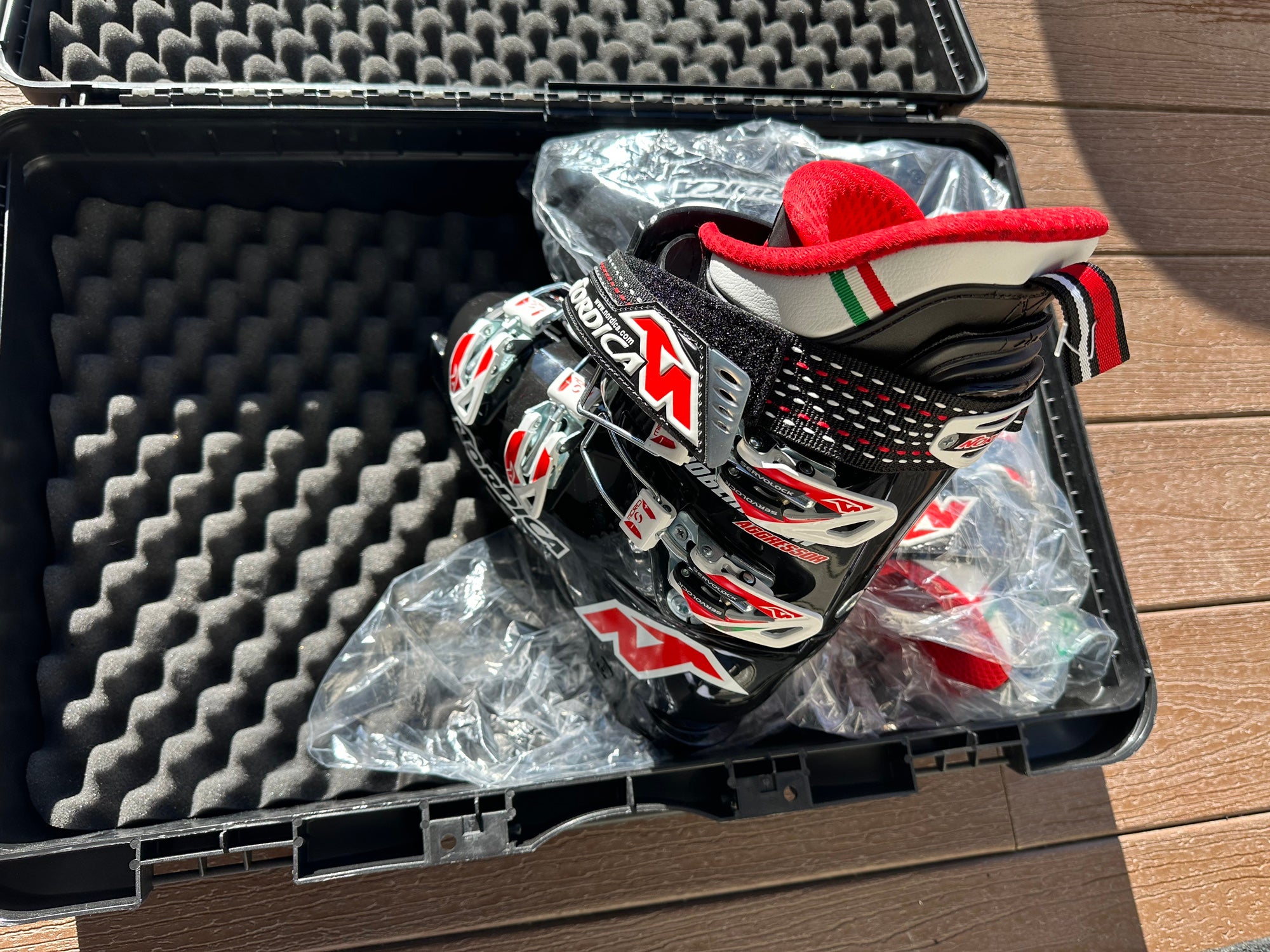 Nordica Dobermann Aggressor World Cup Ski Boots Size Mondo 25
