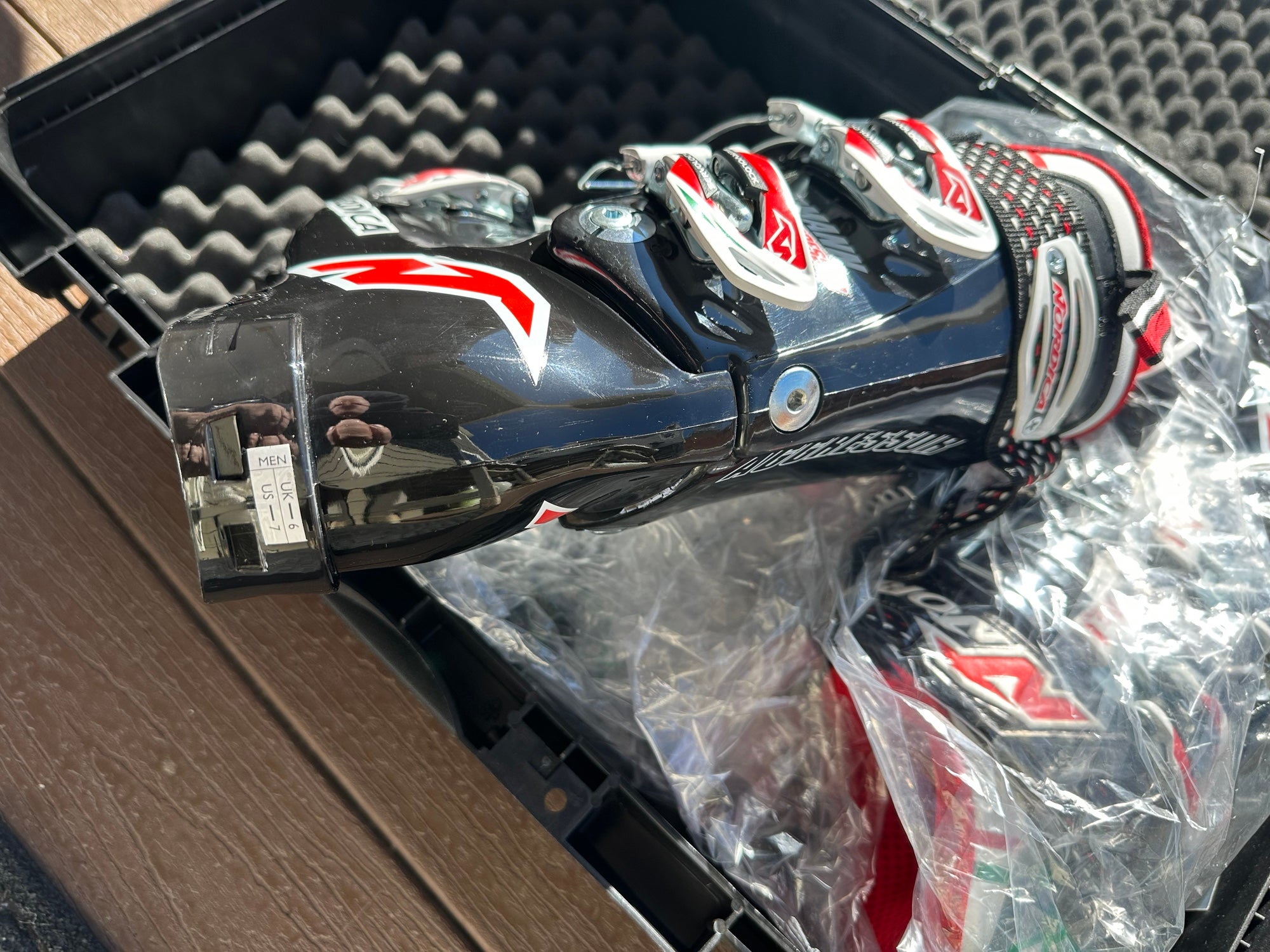 Nordica Dobermann Aggressor World Cup Ski Boots Size Mondo 25