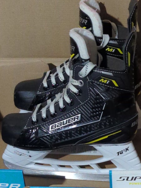 Bauer Supreme M1 Hockey Skates Size 1.5 (Used)
