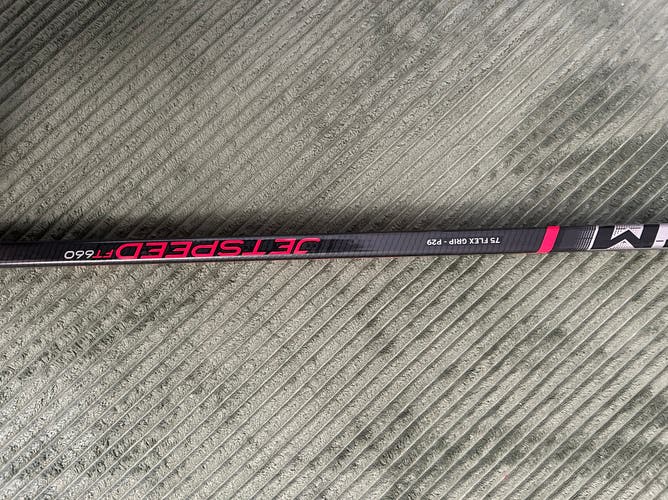 Senior CCM JetSpeed FT660 Right Handed Hockey Stick P29 75 Flex (Used)