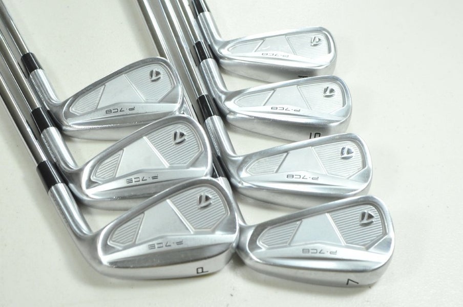 TaylorMade P7CB 2024 4-PW Iron Set Stiff Flex Right Project X LZ Steel # 206559
