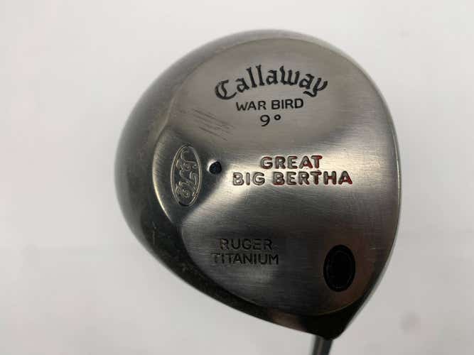 Callaway Original Great Big Bertha Driver 9* BB UL Senior Graphite Mens RH