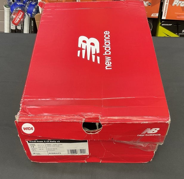 Mens Fresh Foam X Ct-Rally V2 Black/White - Size 12 Wide, Worn Once,Box Torn Up