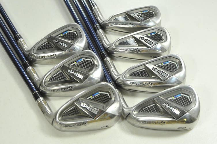 TaylorMade SIM2 Max OS 5-PW,AW Iron Set Regular Flex RH Ventus Graphite # 206475