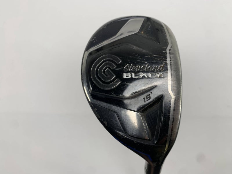 Cleveland CG Black 2015 3 Hybrid 19* Bassara 55x5ct Regular Graphite Mens RH