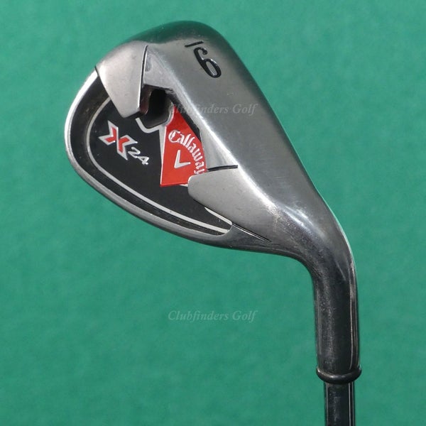 Callaway X-24 Single 9 Iron Factory True Temper Steel Uniflex