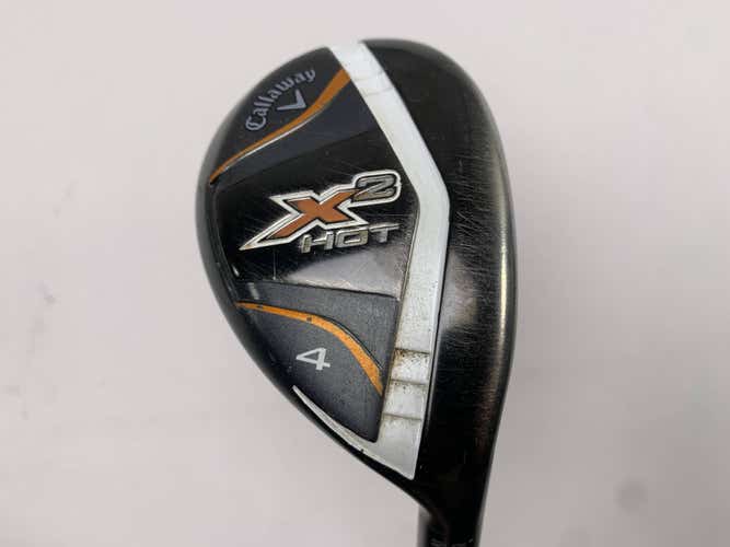 Callaway X2 Hot 4 Hybrid 22* X2 Hot Regular Graphite Mens RH Midsize Grip