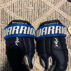 Warrior AX1 Pro Gloves 13" Pro Stock (Used) Mark Scheifele game worn