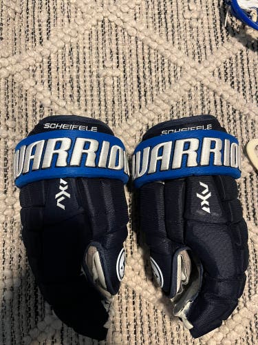 Warrior AX1 Pro Gloves 13" Pro Stock (Used) Mark Scheifele game worn
