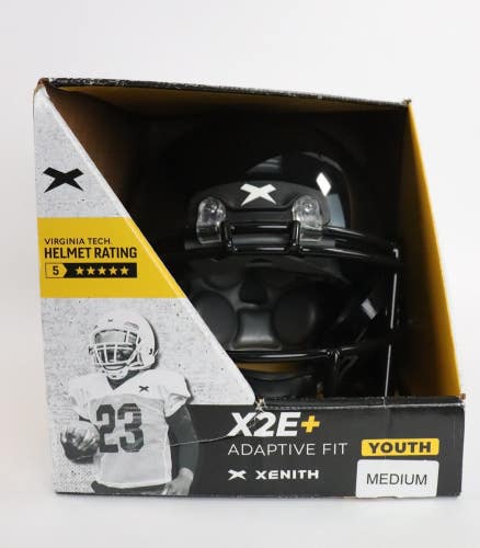 Xenith X2E+ / 2024 / Youth Football Helmet / Size Medium / Black
