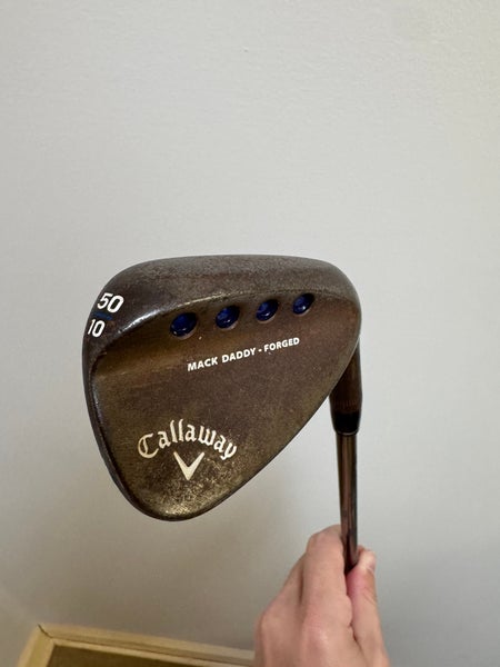 Men's Callaway Mack Daddy Right Handed Wedge Wedge Flex 50 Degree Steel Shaft (Used)