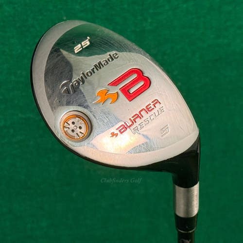 TaylorMade Burner Rescue 25 5 Hybrid Burner REAX Superfast 60-S Graphite Stiff