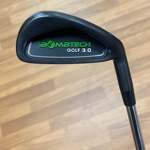 BombTech 1 Iron RH Regular Flex Steel Shaft Golf Pride Jumbo C2 Pro Wrap