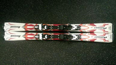 Used Rossignol PURSUIT JR Boys DH Ski/Binding White 120 cm 11868-S000066635