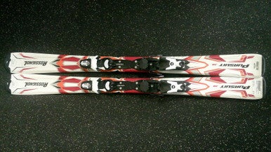 Used Rossignol PURSUIT JR Boys DH Ski/Binding White 120 cm 11868-S000066635