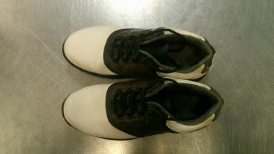 Used Foot Joy Mens Golf Shoes White Senior 9 11868-S000066608