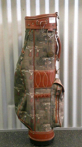 Used STAND BAG Womens Stand Bag Grey 11868-S000066592