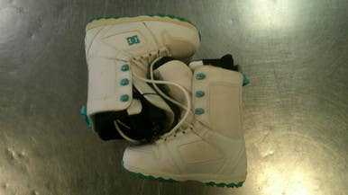 Used DC Shoes PHASE WMNS Womens Snowboard Boots White Senior 7 11868-S000066679