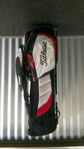 Used Titleist MICHOLOB ULTRA Mens Stand Bag Black 11868-S000066670
