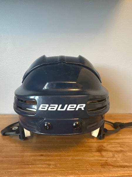Medium Navy Blue Bauer 4500 Helmet (Used)