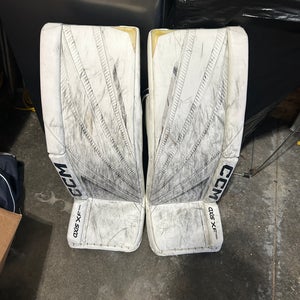 33" Custom CCM Axis XF Pro Goalie Leg Pads (Used)