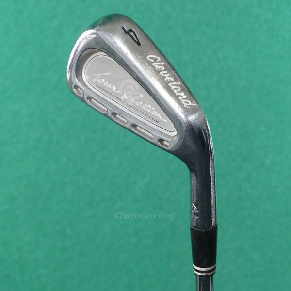 Cleveland Tour Action TA2 Single 4 Iron Factory Dynamic Gold Steel Stiff *READ*