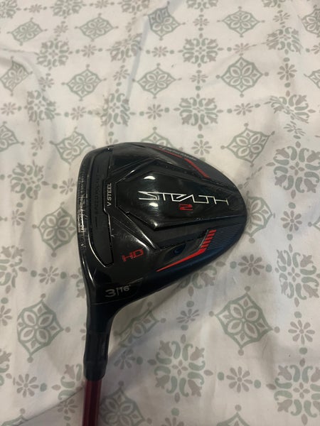 TaylorMade Stealth 2 Left Hand Fairway Wood Regular Flex 3 Wood
