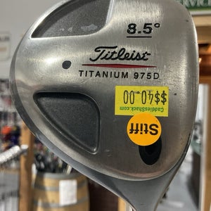 Titleist TITANIUM 975D 8.5 Driver 43.5" FUJIKURA Stiff Flex Graphite RH USED