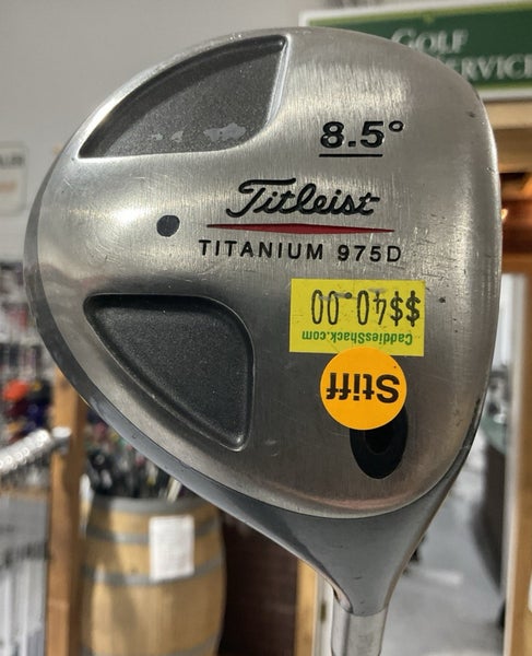 Titleist TITANIUM 975D 8.5 Driver 43.5" FUJIKURA Stiff Flex Graphite RH USED