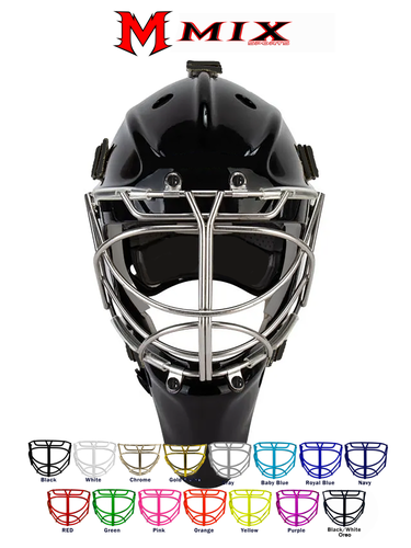 Mix Sports MX3 Goalie Mask Cateye - BLACK
