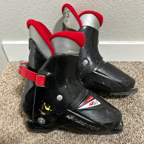 Nordica Super 0.1 Kids Ski Boots Mondo 20.5 - Kids Size 1 - 242mm