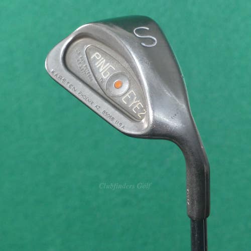 Ping Eye 2 Orange Dot SW Sand Wedge Karsten ZZ-Lite Steel Stiff