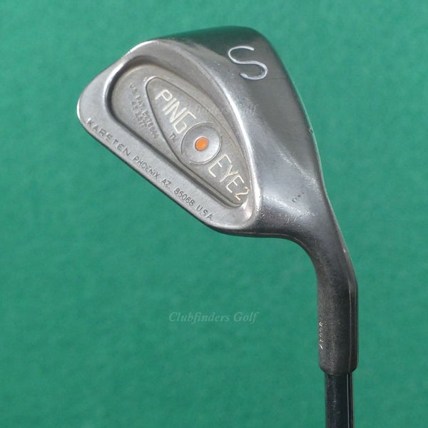 Ping Eye 2 Orange Dot SW Sand Wedge Karsten ZZ-Lite Steel Stiff