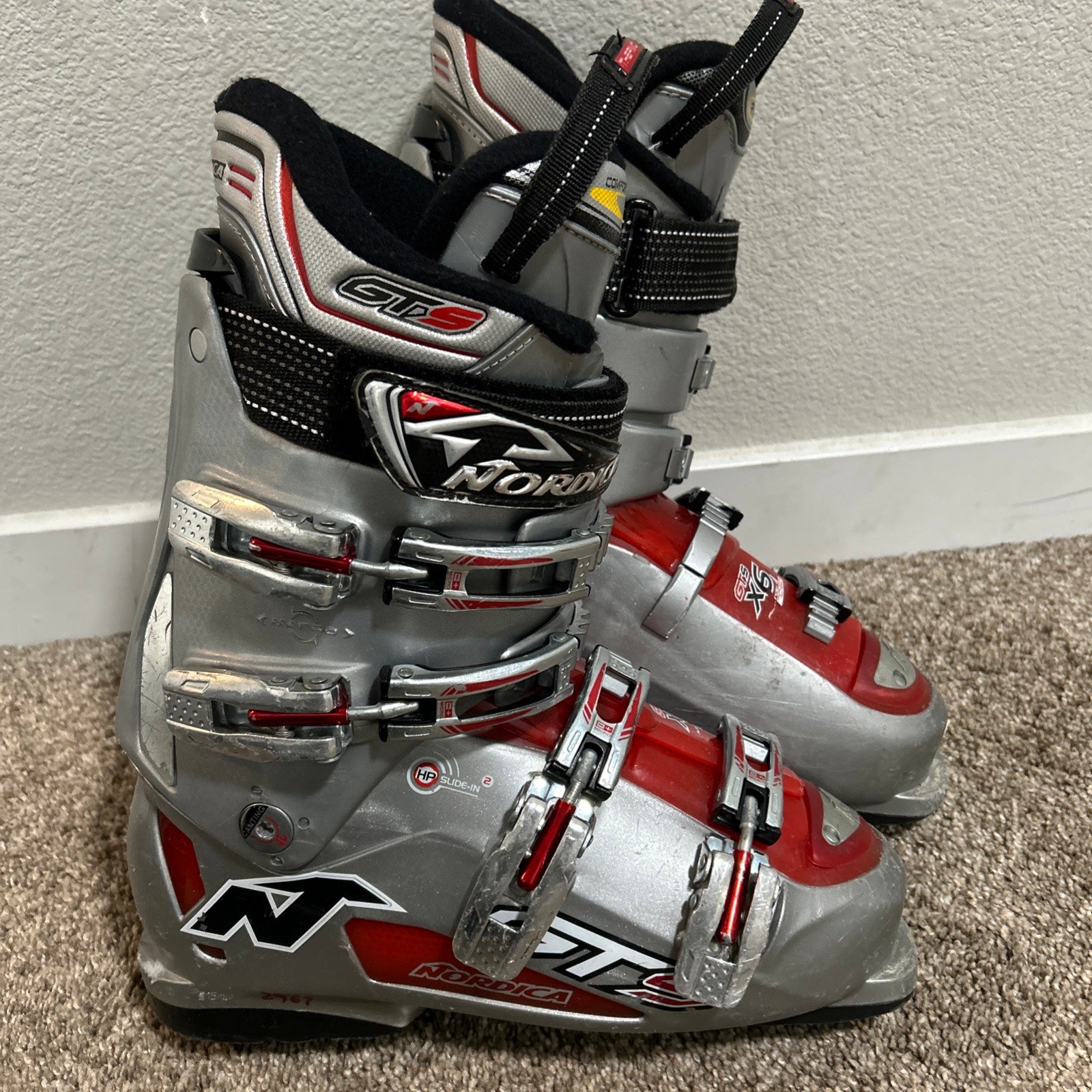Nordica GTS X6 Ski Boots Mondo 27.5 / Men's 10/ 315 MM