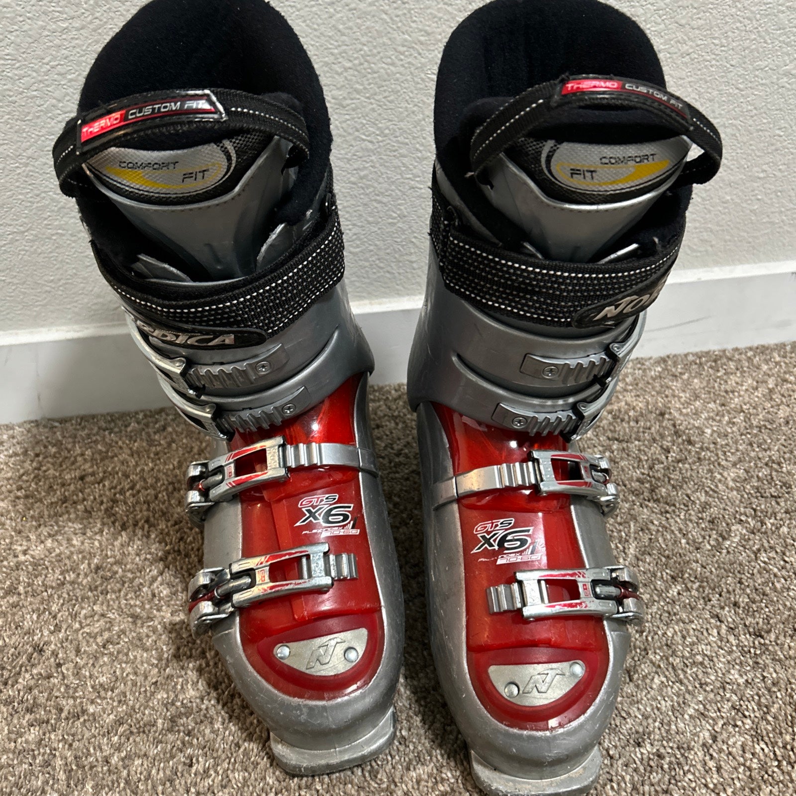 Nordica GTS X6 Ski Boots Mondo 27.5 / Men's 10/ 315 MM