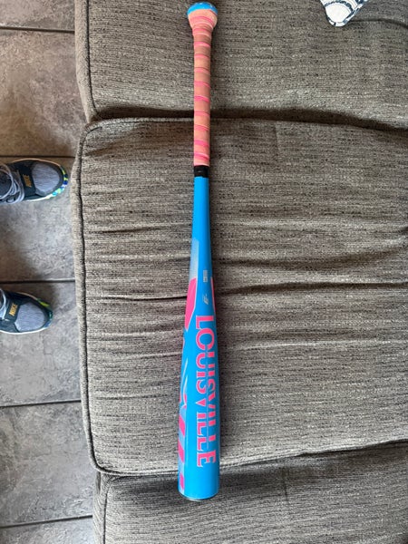 2025 Cotton Candy  Louisville Slugger Atlas Alloy BBCOR Certified Bat (-3) 27 oz 30" (Used)