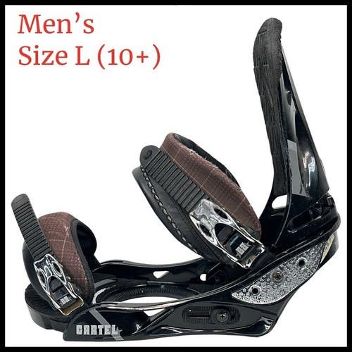 Burton Cartel Snowboard Bindings - Mens - Size Large
