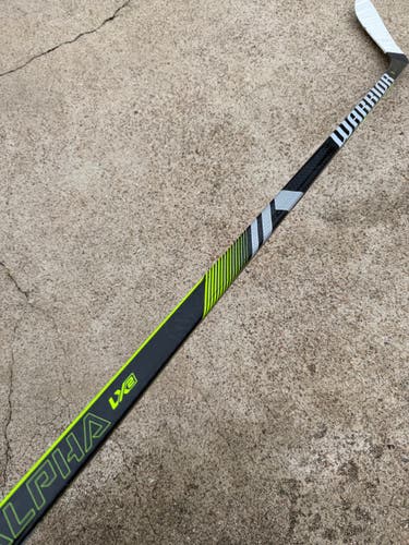 Used Warrior Alpha LX2 Left Handed 75 Flex W28 Pro Stock Stick Item#PSW08